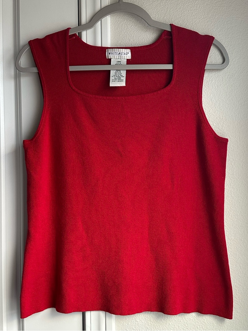 White Stag Square Neck Tank Top